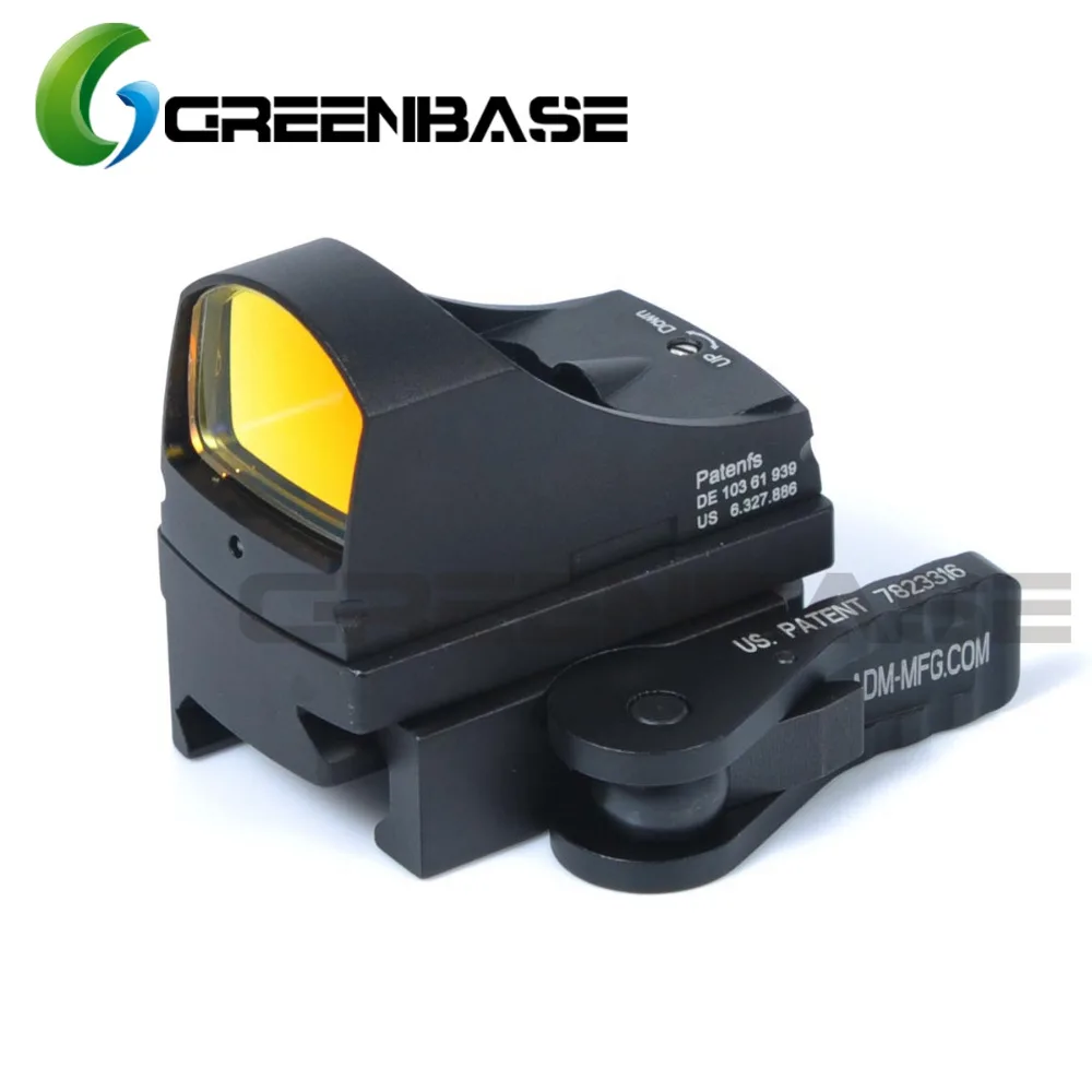 Greenbase دوكتر جبل البسيطة الناهض QD كامل Co-WitnessMount ل البسيطة منظر نقطة حمراء Picatinny السكك الحديدية قاعدة الادسنس الصف الألومنيوم