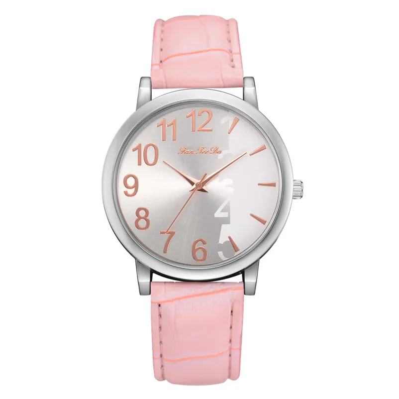 2018 High Quality women fashion casual watch luxury dress Leather bands Analog Quartz Wrist Watch clock relogio feminino Y12 (10)