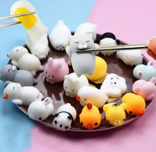 Мини мягкое антистресс медленно поднимающееся Kawaii Mochi животное антистресс мягкое Исцеление забавное мягкое пресс для детей и взрослых снятие стресса