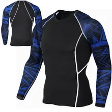 Для мужчин жилет с длинными рукавами рубашка Танк влагу тренажерный зал спортом Бег спортивная одежда S-4XL