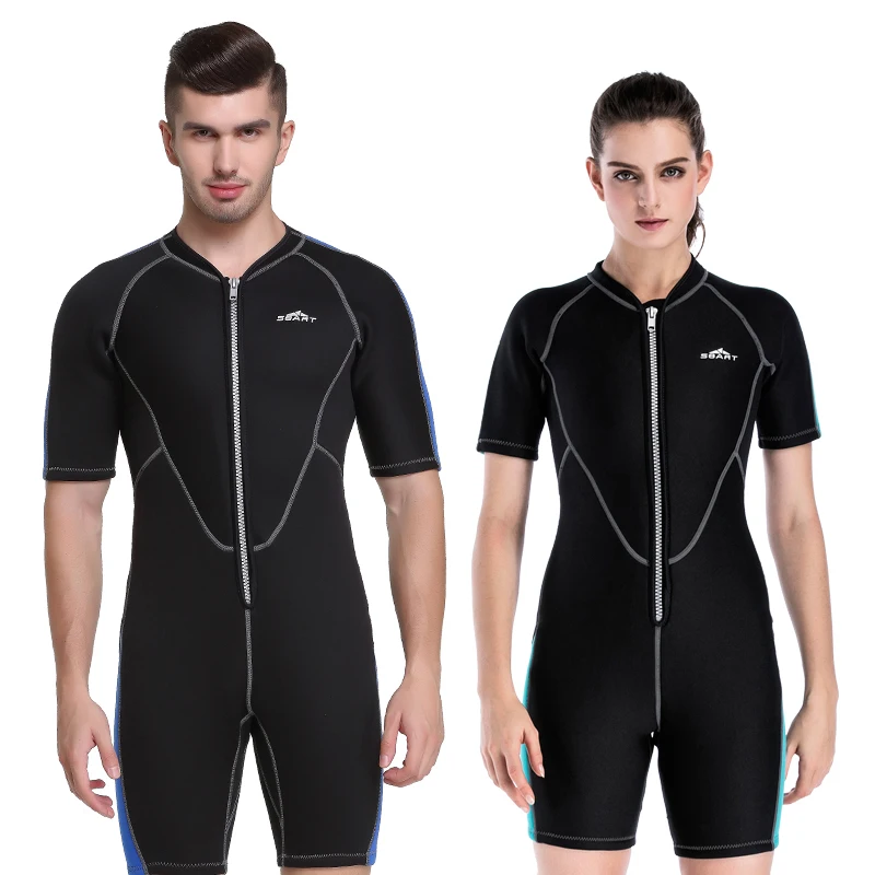 

SBART 2mm Neoprene Surf Wetsuit Men For Swimming Diving Equipment Women's Underwater Hunting Spear fishing Keep Warm Wet Suits
