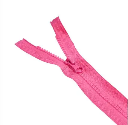 5 шт., 5#, полимерный цвет, 50 см/60 см, открытый хвост, застежки-молнии для шитья, Детский пуховик, замки для куртки, застежка для одежды - Цвет: pink