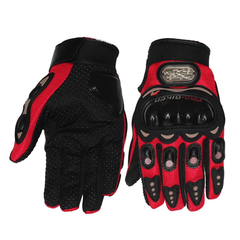 Pro-biker Guantes dedo completo deportes al aire libre en la Moto de carreras ciclismo Guantes Moto Guantes