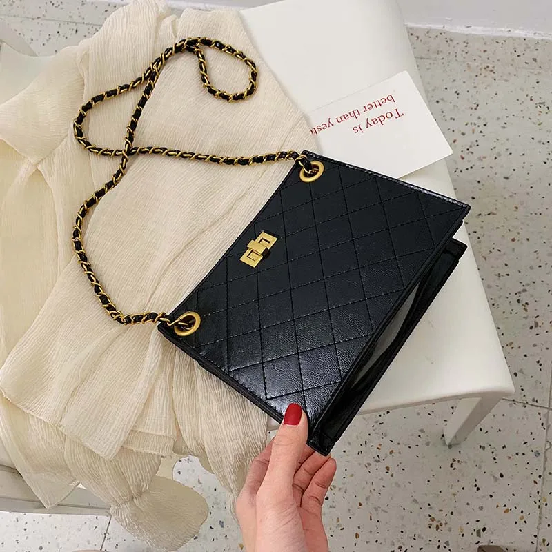 Роскошные женские сумки дизайнерские простые cc классические через плечо