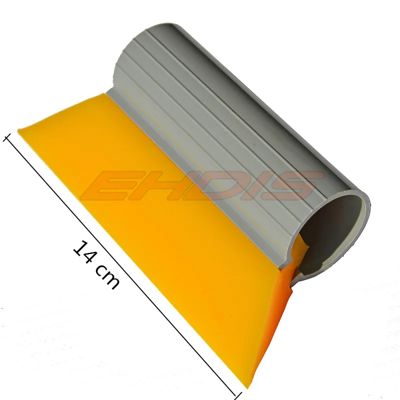 14cm/5.5" Soft Rubber Blade Squeegee Turbo Scraper Glass Cleaning Water Wiper Window Tint Vinyl Car Film Wrapping Tool