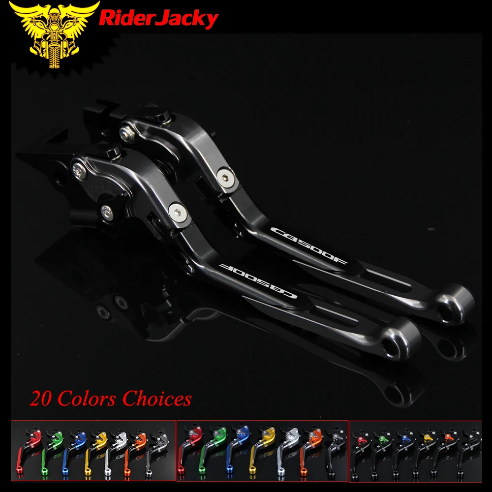 

RiderJacky 1 Pair Motorcycle Folding Extendable Brake Clutch Levers For Honda CB 500F CB500F/CBR500R/X 2013-2018 2015 2016 2017