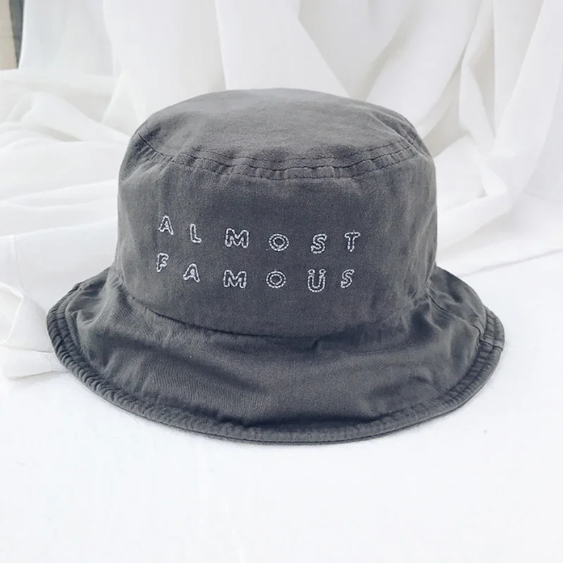 Модная женская кепка в стиле K Pop, хип-хоп кепка с вышитыми буквами, повседневная темно-серая хлопковая кепка, новинка, летняя мужская шапка для рыбалки - Цвет: Dark Grey