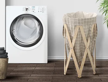 

Hot Nordic Cotton Fabric Dirty Clothes Basket Sundries Storage Multi-function Foldable Laundry Hampers Bathroom Kitchen LFB757