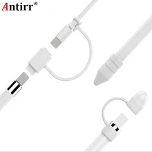 Легкий силиконовые ручки полный Чехол для Apple Stylus карандаш, моющийся Чехол для iPad Pro 12,9 10,5 9,7 дюймов Кепки Совет Обложка держатель