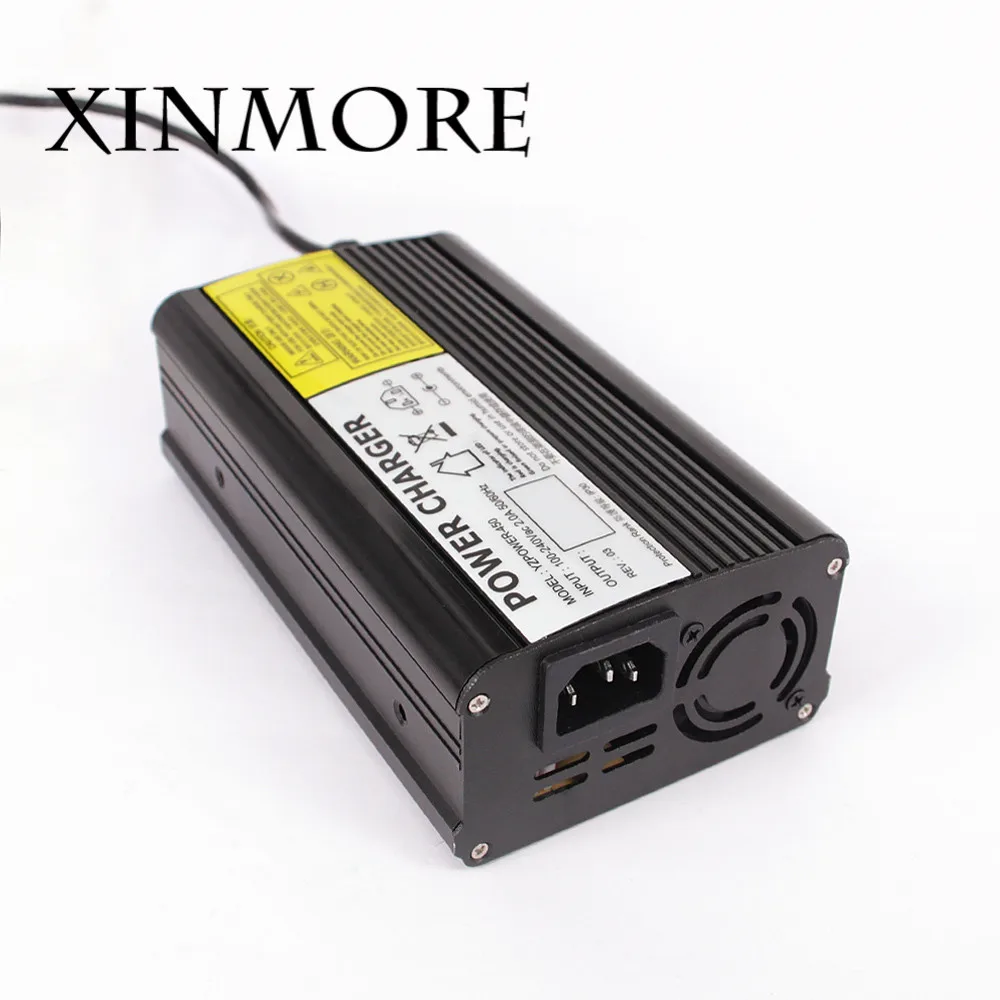 XINMORE Intelligent Battery Charger 33.6V 10A 9A 8A Charger 29.6V (30V) For Car Battery Carregador Bateria Aa