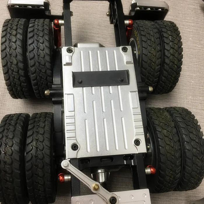 

KYX Tamiya 1/14 Scania Trailer grinding disc base Metal upgrade fittings