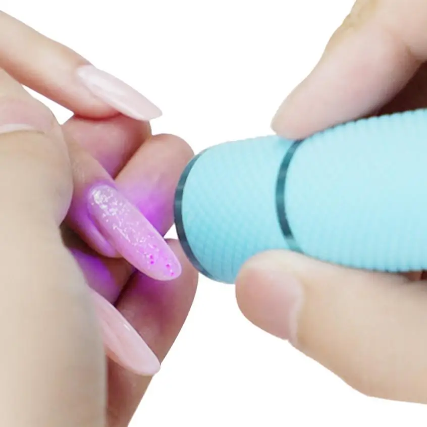 

MENOW 2018 Mini Portable LED Nail Dryer Curing Lamp Flashlight Torch For UV Gel Nail Polish Free Shipping 06.08