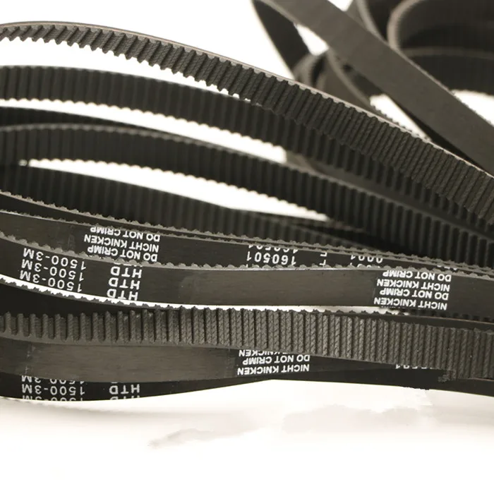 5PCS HTD 3M rubber transmission belt 1500 3M width 15mm teeth 500 Length 1500mm HTD3M 1500 15