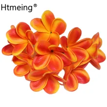 PU Плюмерия стебли натуральные реальные цветы для DIY украшения торта Шелковый Свадебный букет центральный