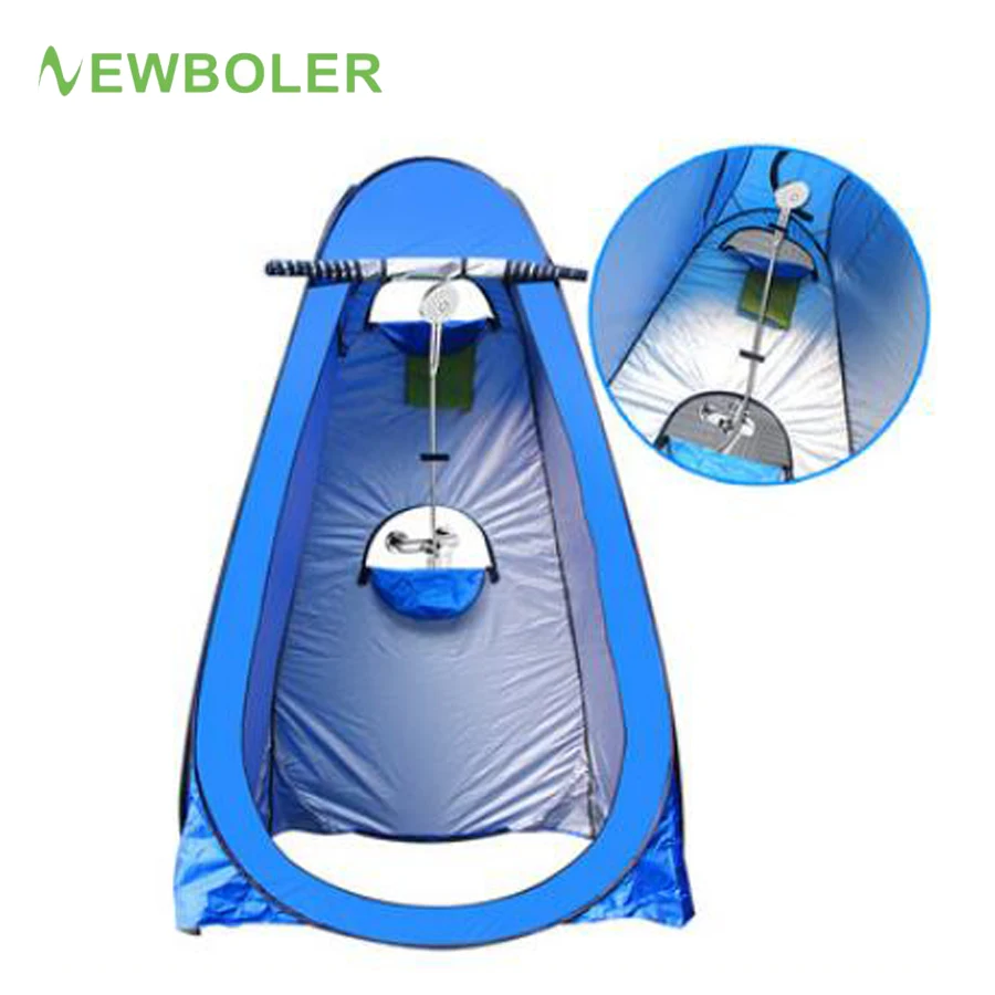 Portable Outdoor Pop Up Shower Tent Toilet Camping Fishing Tent Automatic Shelter 12 Single Person Backpacking Ultralight Tents