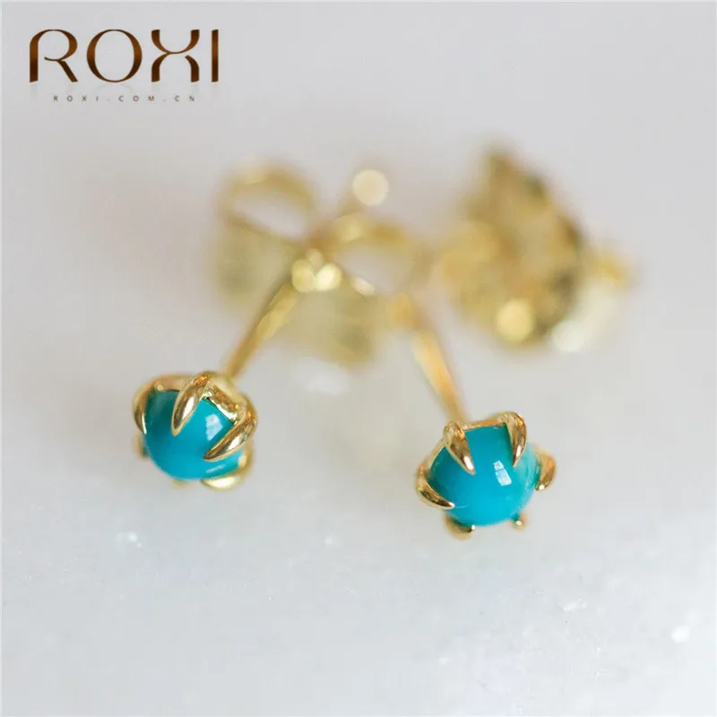 ROXI 2019 серьги гвоздики для женщин подарок девочек Boho ювелирные изделия