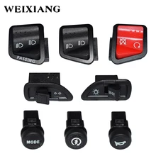 Motorcycle Switches Button Horn Turn Signal High Low Beam Electric Start Buttons Assembly For PIAGGIO Zip 50 Fly 100 150