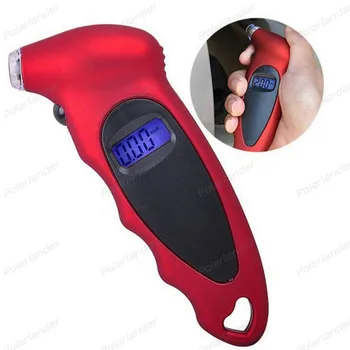 

LCD Meter car automobile motor air Pressure Gauge Digital Tire Pressure Manometer Barometers Tester Tool precise