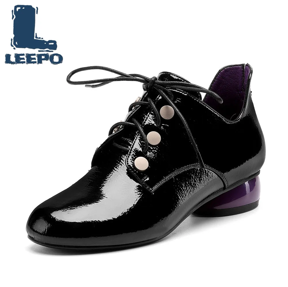 

Low Heel Shoes Women Ladies Black Block Heels Fenty Beauty Spring Lace-Up Shoe Woman Solid Luxury Designers Big Size Pumps