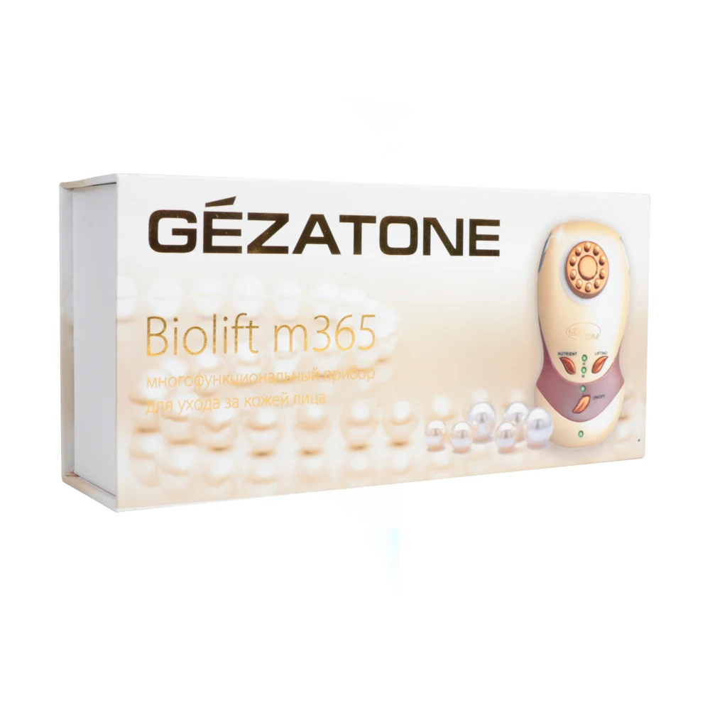 Аппарат Gezatone m365 Гальваника + Микротоки в домашних условиях для коррекции морщин