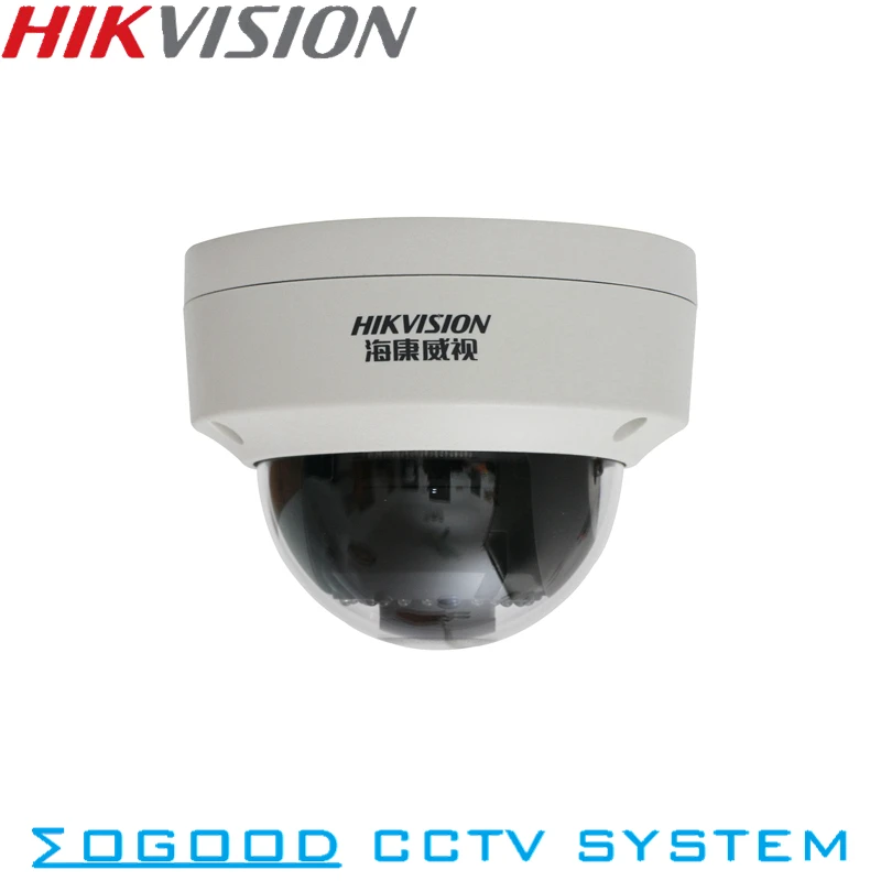 Hikvision DS 2CD3145FV2 I H.265 4MP IP Dome Camera Support Hik Connect App Remote ONVIF PoE IR 30M Waterproof|Камеры