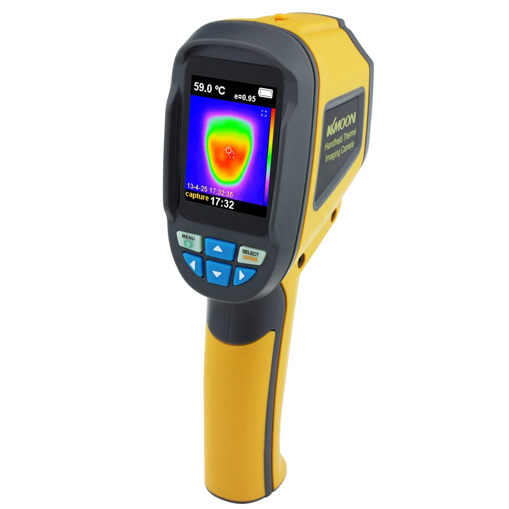 

KKmoon Professional Handheld Thermal Imaging Camera Portable Infrared Thermometer IR Thermal Imager Infrared Imaging Device