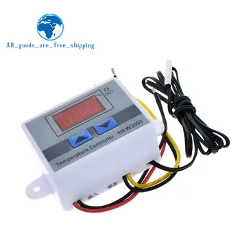 

TZT 10A 12V 24V 220VAC Digital LED Temperature Controller XH-W3001 for Arduino Cooling Heating Switch Thermostat NTC Sensor