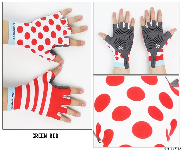 DH спортивные велосипедные перчатки с открытыми пальцами гелевые спортивные гоночные велосипедные перчатки женские мужские летние MTB дорожный велосипед противоскользящие уличные перчатки
