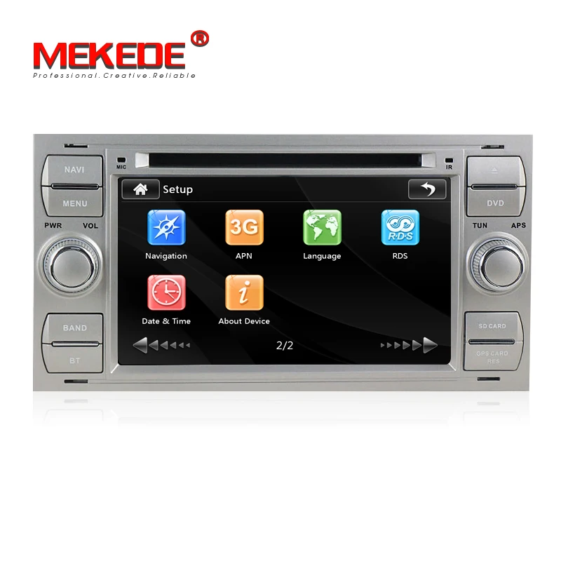 Бесплатная доставка! 2DIN автомобильный dvd плеер радио аудио gps для Ford Mondeo Focus Transit C