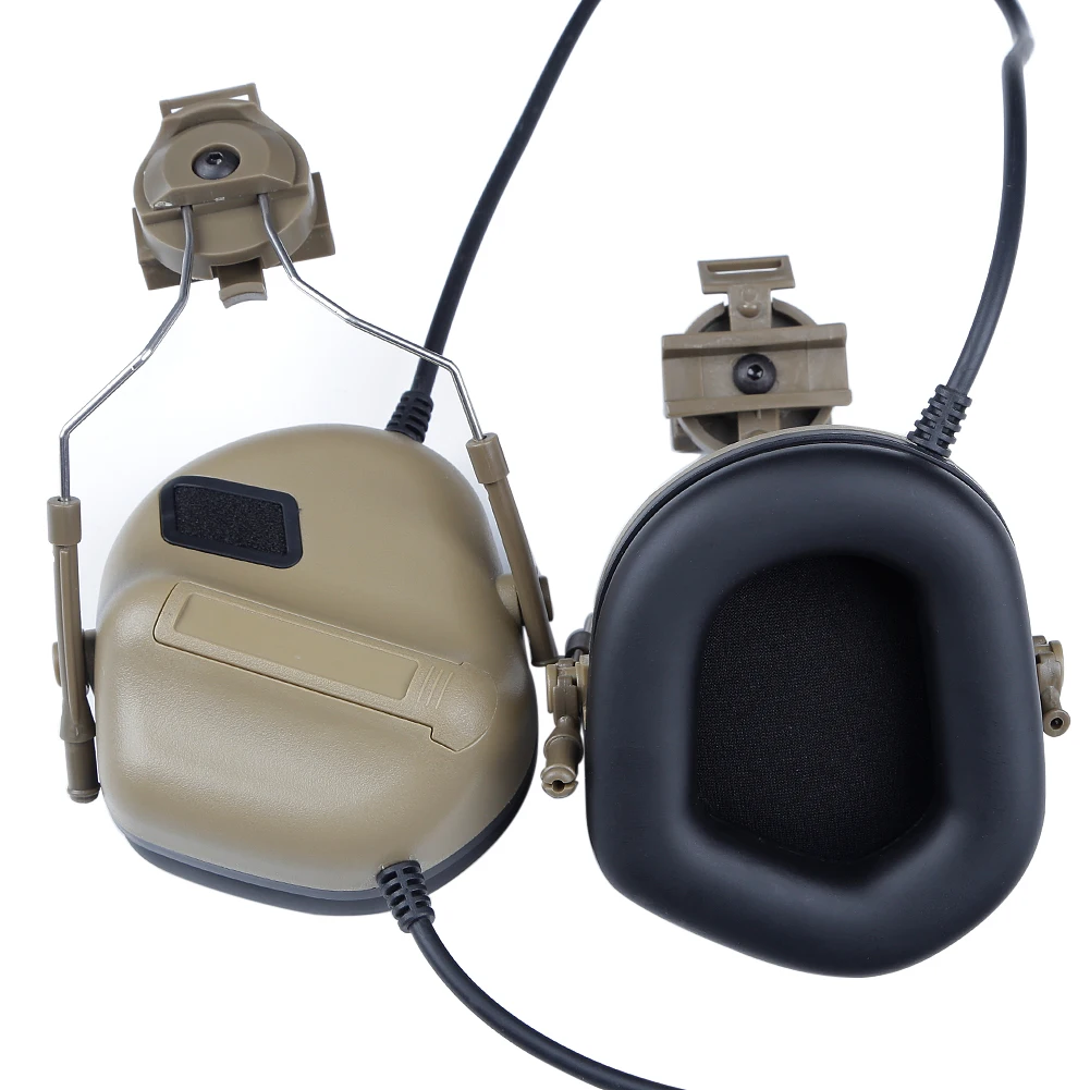 Fones de Ouvido com Capacete Fone de Ouvido do Exército Mais Novo Tático Rápido Trilho Adaptador Airsoft Militar cs Tiro Comunicação Acessórios 9 capacete rápido trilho adaptador airsoft militar cs