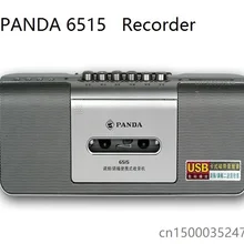PANDA 6515 FM радио рекордер кассета машина USB мини микро портативный mp3 плеер радио