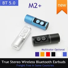 BT 5,0 сенсорный Управление настоящим стерео Беспроводной Bluetooth наушники Шум снижение нарезание резьбы Управление наушники для IOS Android спортивные