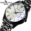 Montre de luxe pour hommes, nouvelle mode, Top marque, étanche, Simple, véritable, en acier, quartz, horloge, Dropshipping!! ► Photo 2/6