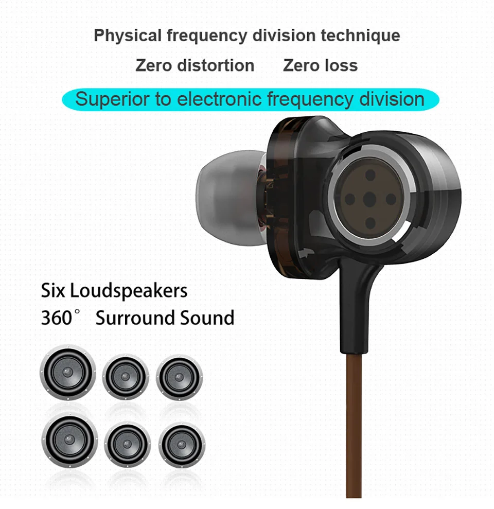 Оригинальные I-INTO i8 3DD 6 drive HIFI стерео наушники поп музыка бас DJ 3,5 мм Проводная гарнитура с микрофоном для iPhone Xiaomi huawei