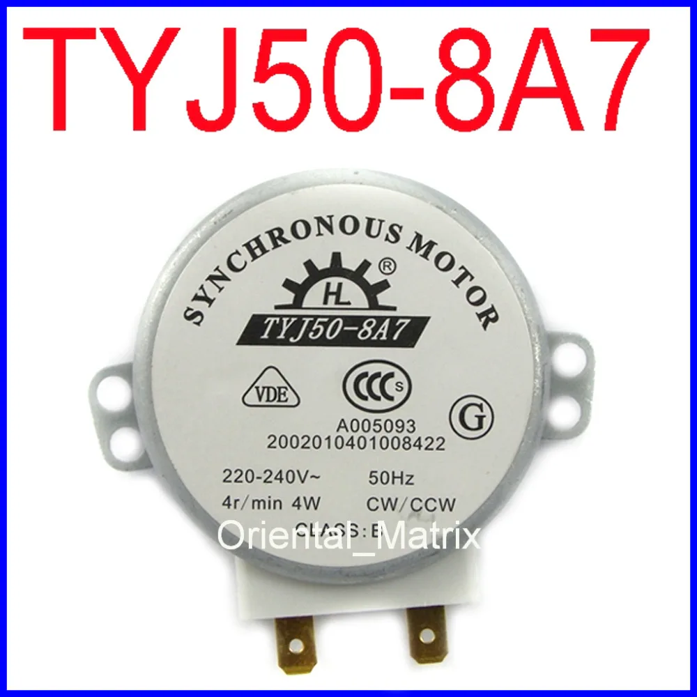Tyj50 8a7 Microwave Turntable Turn Table Motor Synchronous Tyj50 8a7 Microwave Turntable Turn Table Motor Synchronous
