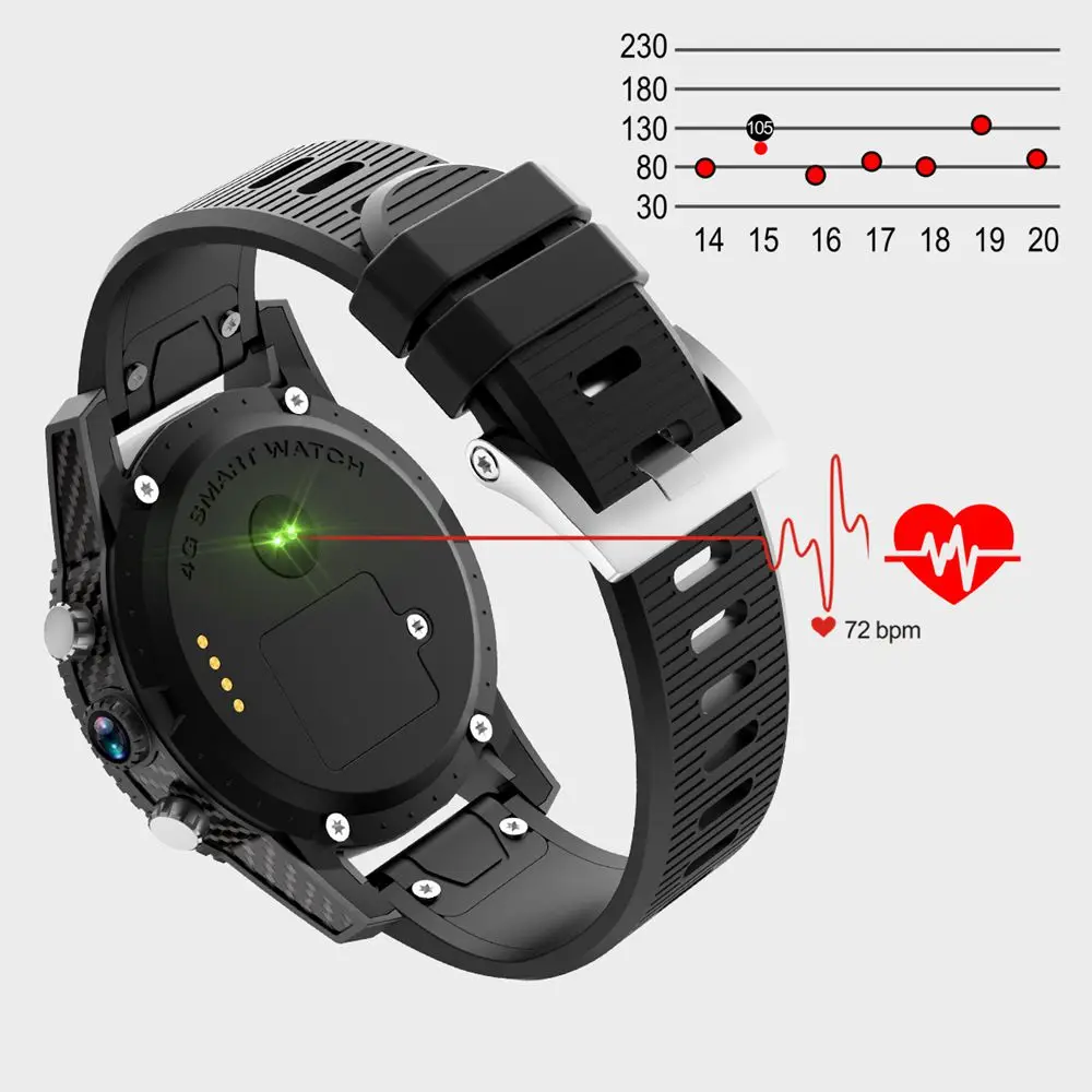 I7 Смарт часы Android 7 0 Smartwatch поддержка LTE 4G Телефонный звонок сердечного ритма