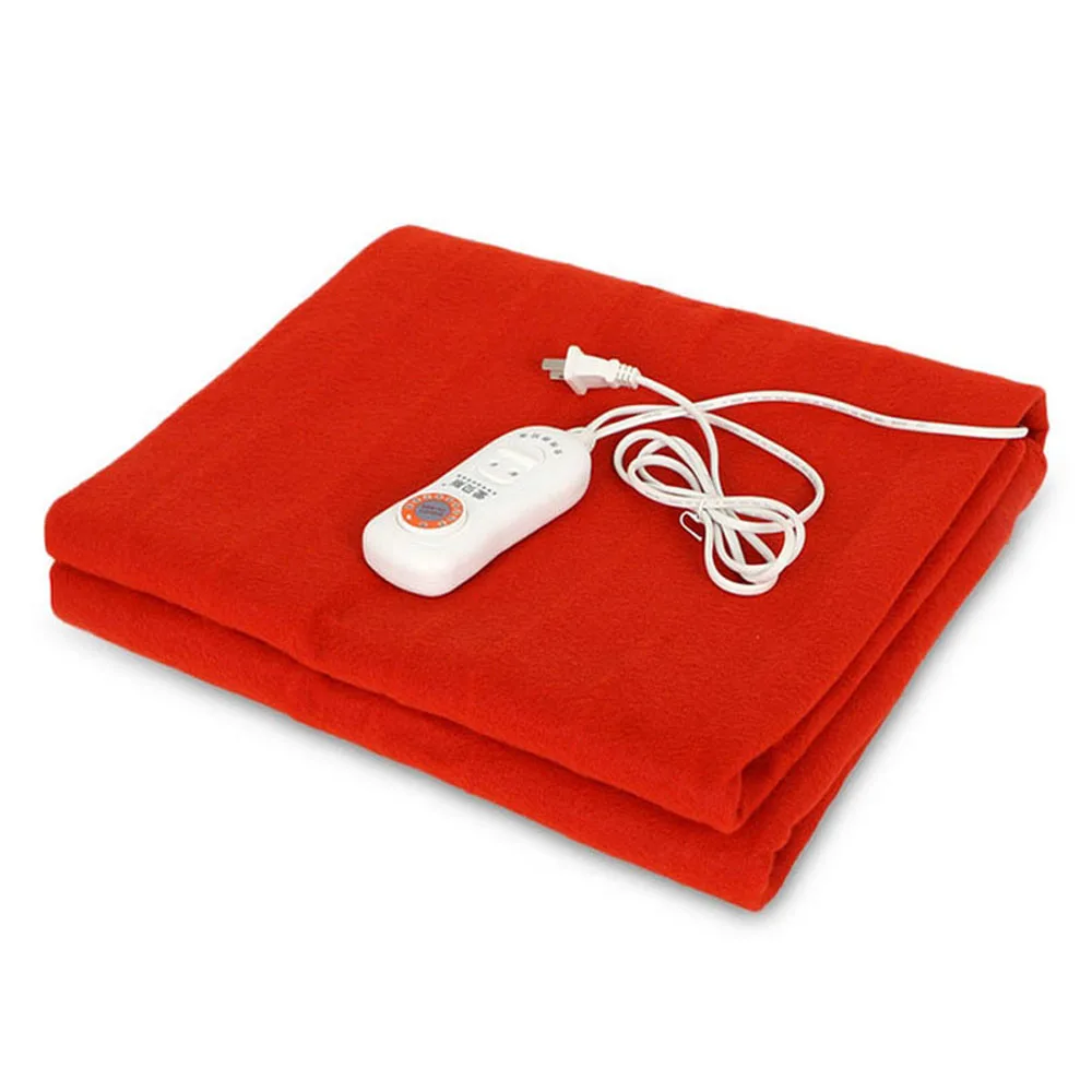Электрический одеяло s безопасности автоматическая защита одеяло с подогревом отопление матрас термостат/сушки тепло 150x70 см