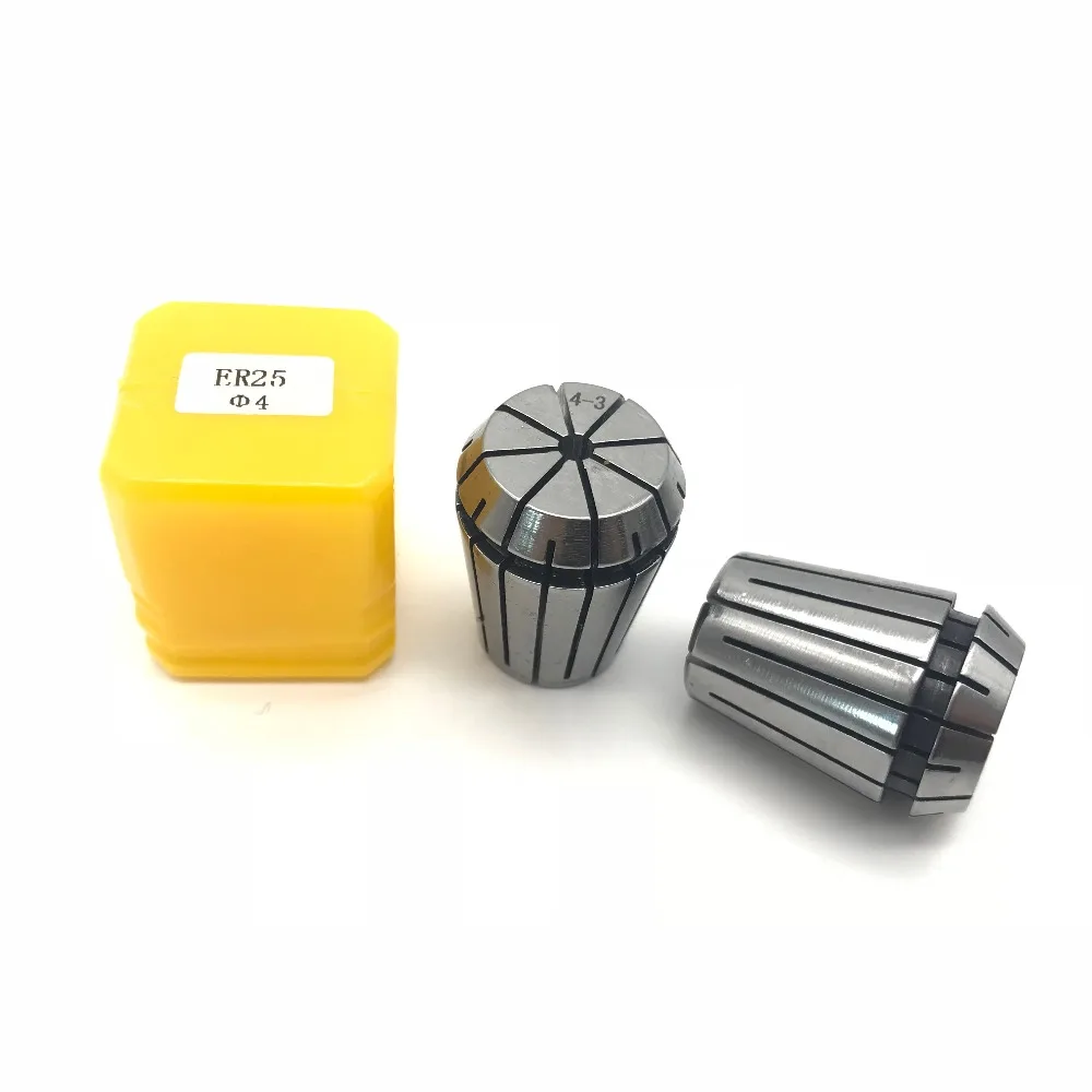 High quality elastic collet ER25 3mm 4mm 6mm 8mm 10mm 12mm 14mmCNC machine engraving machine motor shaft cutter rod clamp collet