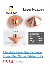 Cloudray Лазерная керамика сопла держатель диаметр 24,4 мм Высота 22,3 для волокно лазерной резка головы Бесплатная доставка