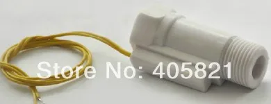 

Male Threaded 1/2" 110V SPST Mini Plastic Liquid Water Sensor FS-03P Flow Control Switch