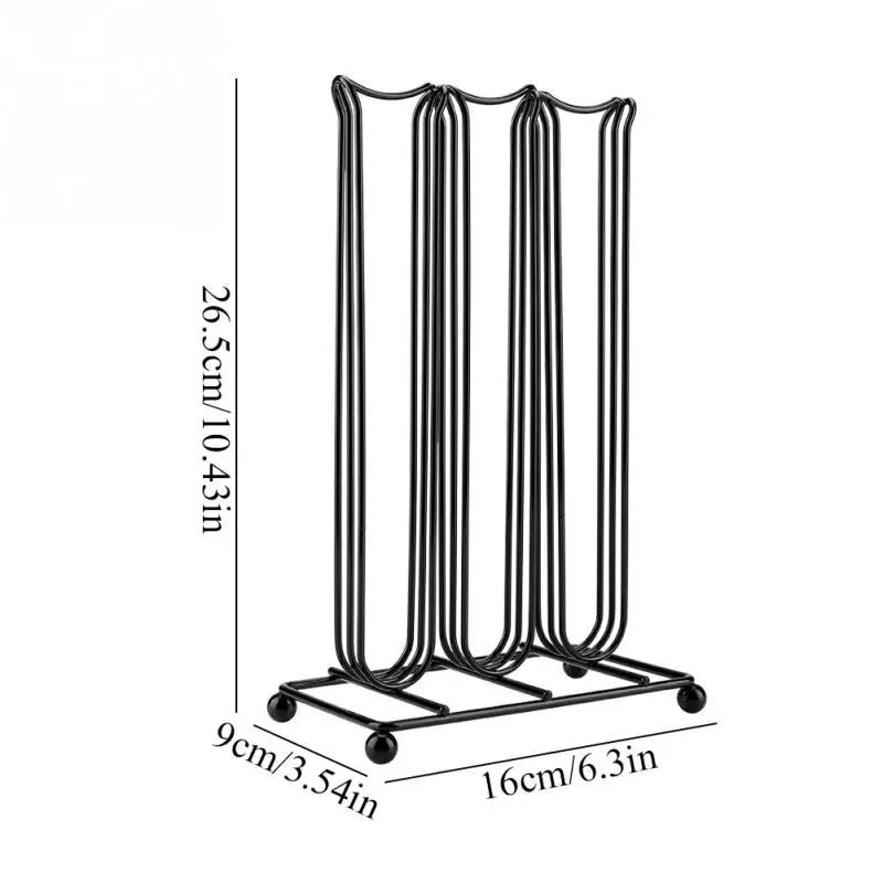 3 линии кофейных капсул металлический держатель кофейных капсул Nespresso стойка для капсул диспенсер стеллаж для хранения 42 шт. Nespresso