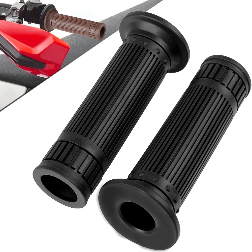 

Vintage Cafe Racer Motorcycle Handlebar Grip Grips for Kawasaki GT550 HONDA cg125 CB750 CB550 BMW R90S Yamaha xv920 XV750 XSR700
