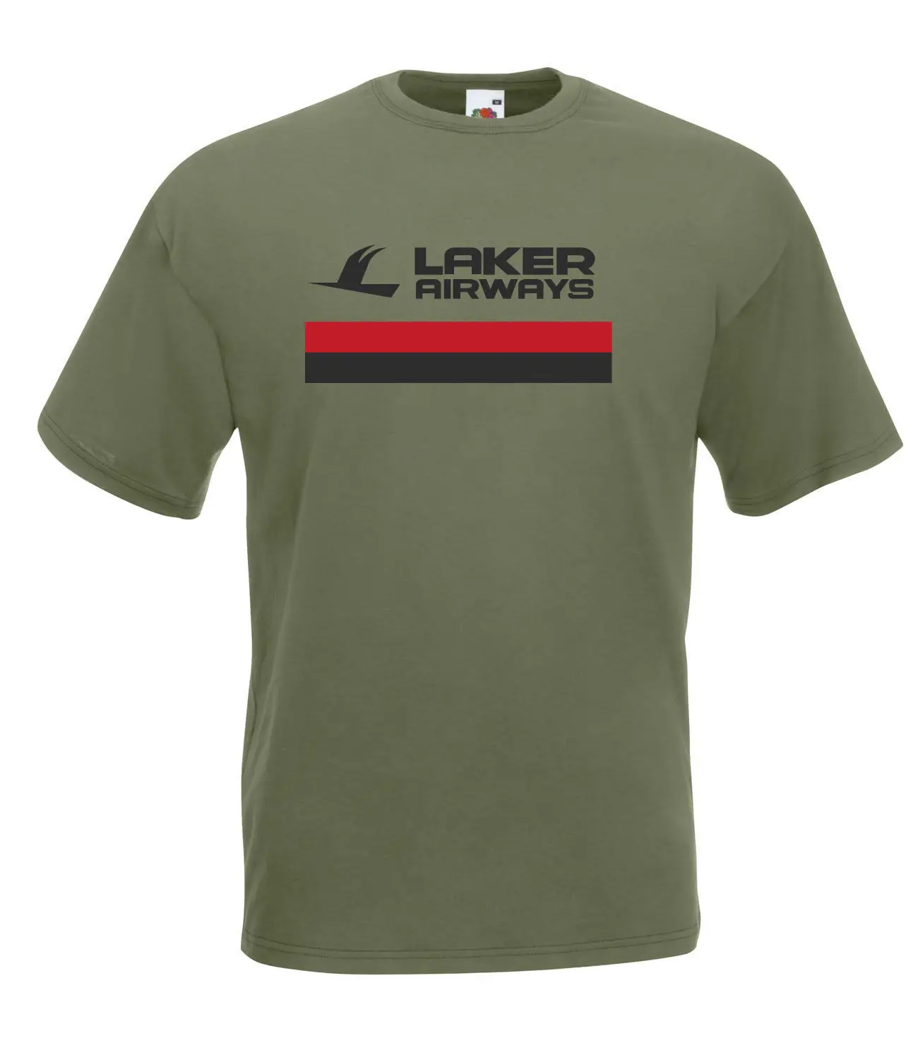 LAKER AIRWAYS INSPIRED DESIGN GRAPHIC HIGH QUALITY 100% COTTON COLOUR T SHIRT Cheap Wholesale Tees Gift Print T-shirt | Мужская одежда