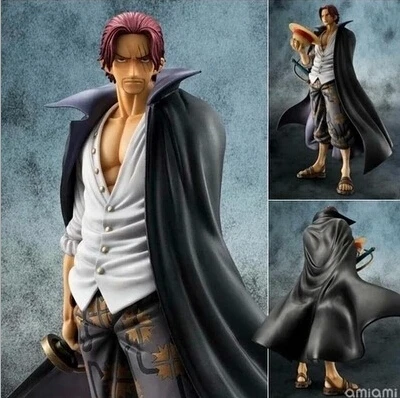 

One Piece Shanks PVC Figure 25CM Akakami no shankusu POP Action Figure One Piece Collectible Model Toy Anime One Piece Juguetes