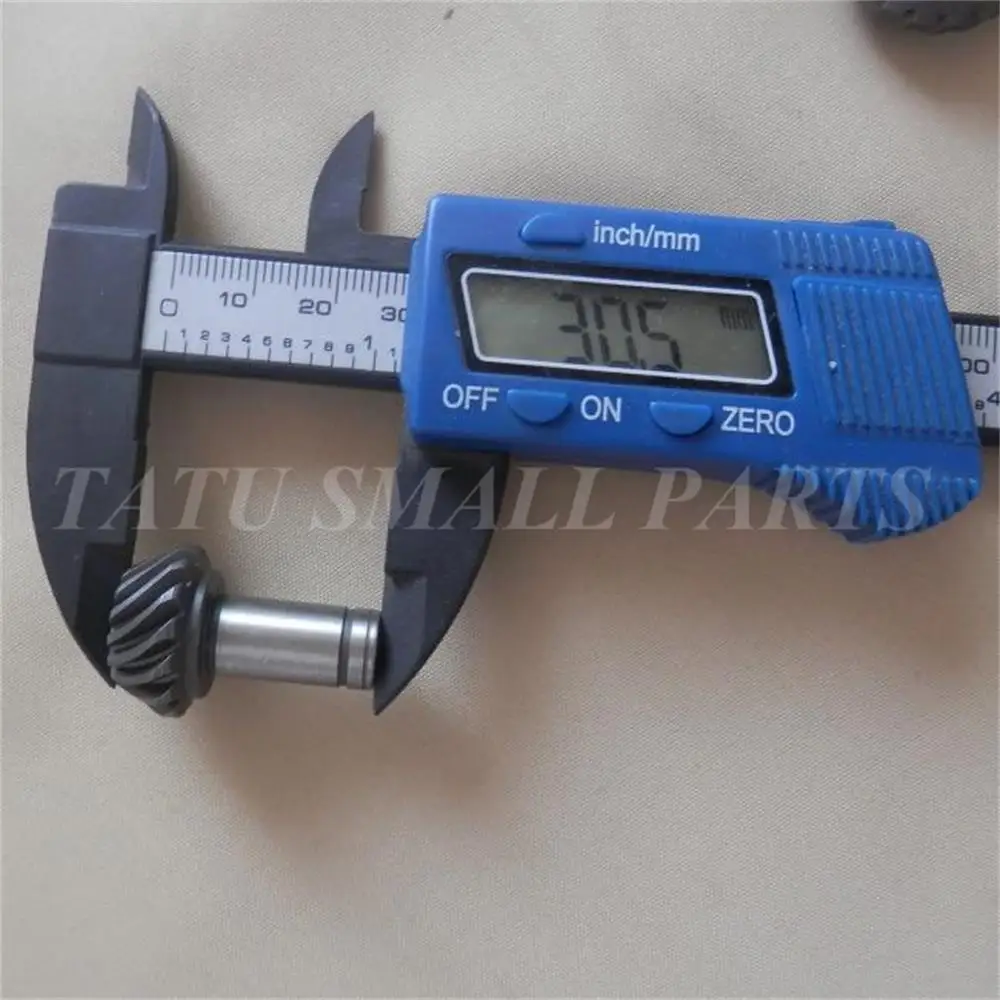 SET OF PINIONS SPLINE 7T non-right triangles GEAR HEAD 5