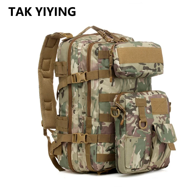 Военный Тактический штурмовый рюкзак TAK YIYING 40 л армейская Сумка Molle маленький для