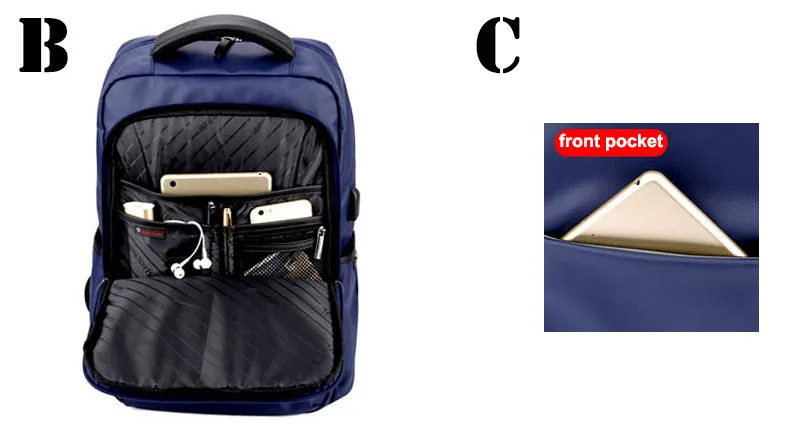 ARCTIC HUNTER 15," Ноутбук мужской рюкзак черный мужской водонепроницаемый Mochilas с подарком Повседневный дорожный рюкзак USB зарядка большой рюкзак