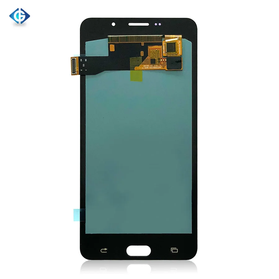 10 шт Для samsung A910 экран для samsung для Galaxy A9 Pro A910 ЖК-дисплей кодирующий преобразователь сенсорного экрана в сборе DHL