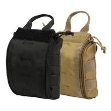 1000D нейлон Военное дело талии сумка срываемые ЕМТ Спецодежда медицинская первой помощи утилита Чехол с Туфли с ремешком и пряжкой для тактический жилет ремень рюкзак