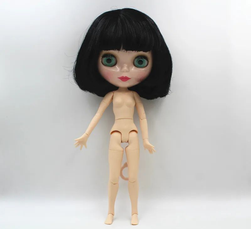 Free Shipping big discount RBL-476J DIY Nude Blyth doll birthday gift for girl 4color eye with beautiful Hair cute toy | Игрушки и хобби